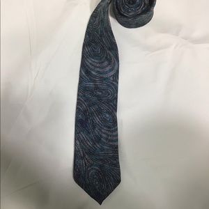 Vintage Givenchy Abstract Silk Tie